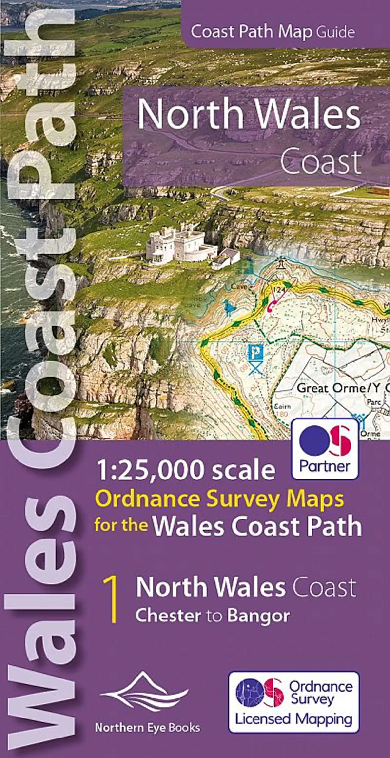 NW Wales Coastal Path Map